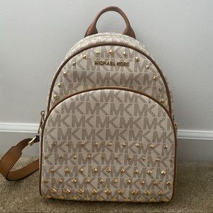 MICHAEL KORS Gold Studded Mini Backpack